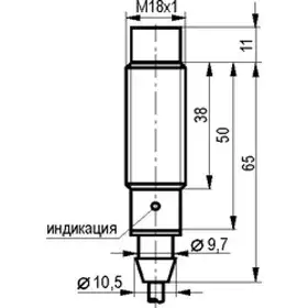 Индуктивный датчик ТЕКО ISN EF4A-31P-8-LZ-H