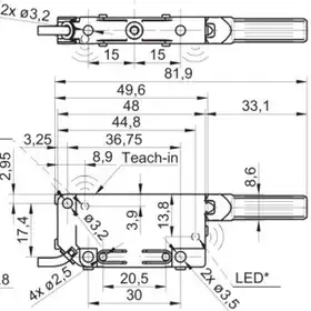 Ультразвуковой датчик расстояния Baumer UNCK 09U6914/D1