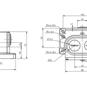 Блочный выключатель Balluff BNS 816-B02-PA-12-602-11