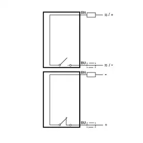 Индуктивный датчик DATASENSING V3M1/R0-3A8F