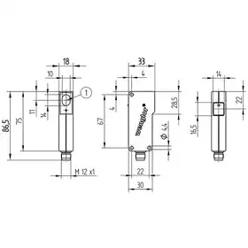 Оптический датчик Wenglor SN6003