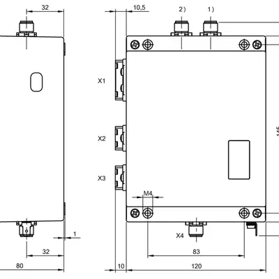 Блок обработки RFID Balluff BIS C-6028-048-050-06-ST22