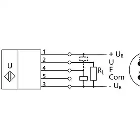 Ультразвуковой датчик расстояния Microsonic lpc+25/CFU