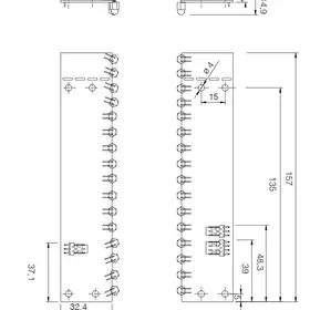 Световая завеса DATASENSING NX16SR/XAN-CT1020