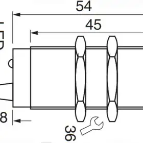 Индуктивный датчик EGE-Elektronik IGM 10 GSOP