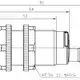 Емкостной датчик LANBAO CR30XSCF10SBO-E2