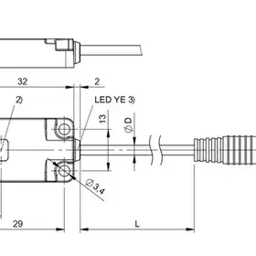 Оптический датчик Balluff BOS R01E-NS-KR20-00,2-S49