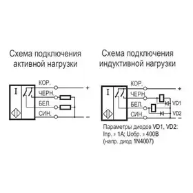 Индуктивный датчик ТЕКО ISN I7P-43P-40-L