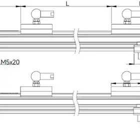 Магнитострикционные датчики линейных перемещений AMT Linear Position Sensor серии CS CANopen