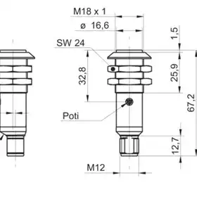 Оптический датчик Baumer OR18.EI-PW1P.71O