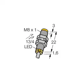 Индуктивный датчик TURCK NI3-EG08K-AN6X