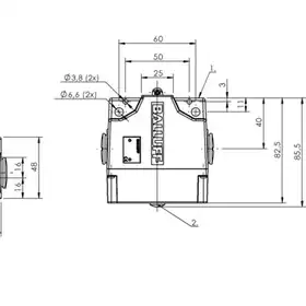 Блочный выключатель Balluff BNS 819-B02-R16-61-16-10-FD