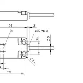 Оптический датчик Balluff BOS R01E-PS-KR20-02