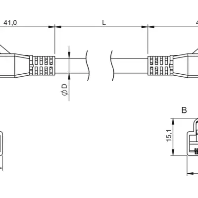 Соединительный кабель Balluff BCC E898-E898-90-377-ES68N9-500