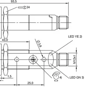 Оптический датчик Balluff BOS 18KW-NA-1QC-S4-C