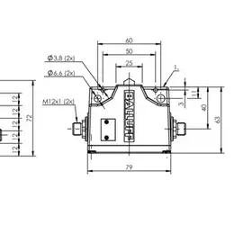 Блочный выключатель Balluff BNS 819-B05-D12-61-12-10-S80S