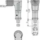 Разъем с кабелем Telemecanique XZCP2540L10