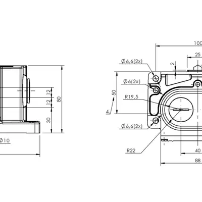 Блочный выключатель Balluff BNS 813-D03-D12-100-20-02