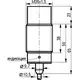 Индуктивный датчик ТЕКО ISN EF9A-43P-20-LZ