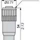 Разъем Telemecanique XZCC20FDM30B