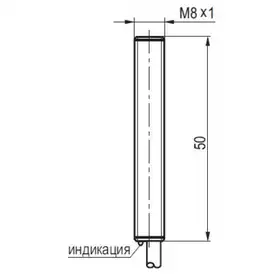 Индуктивный датчик ТЕКО ISB A11B-31N-1,5-LZ-CH