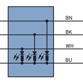 Разъем с кабелем Wenglor ZAS02V802