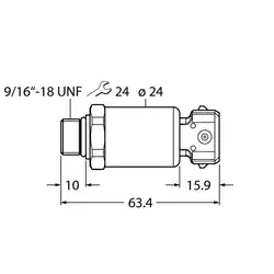 Датчик давления TURCK PT600R-2121-I2-AMP3J1
