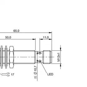 Индуктивный датчик Balluff BES M12MI-PSC80B-S04G