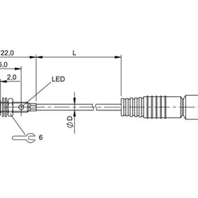 Индуктивный датчик Balluff BES M04EC-PSC10B-EP00,3-GS49