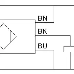 Индуктивный датчик EGE-Elektronik INFW 020 GSP