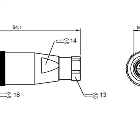 Разъем Balluff BCC M435-0000-2A-000-41X575-000