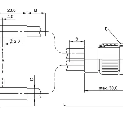 Оптоволоконный кабель Balluff BFO 18A-LFF-SMG-10-0,5