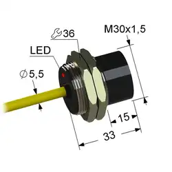 Индуктивный датчик Мега-К VB2-30M33-15N21-K