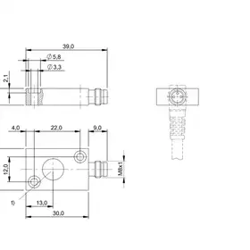 Индуктивный датчик расстояния Balluff BAW R06AC-UAF20B-S49G