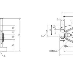 Блочный выключатель Balluff BNS 813-B04-D10-46-49-04