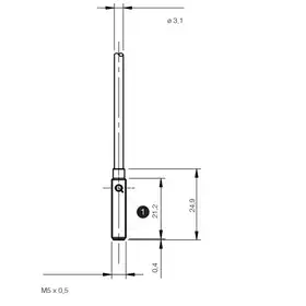 Индуктивный датчик DATASENSING AD6/CP-3A