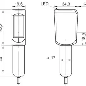 Оптический датчик Baumer FNDH 14G6902