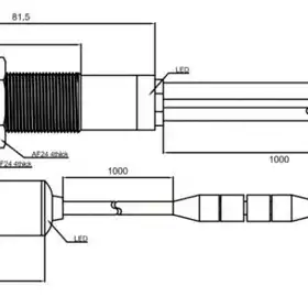 Датчик двойного листа LANBAO UR18-DC60D3NC