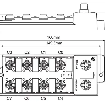 Модуль IO-Link Sentinel SIOL-M12-8DIOP