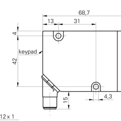Датчик цвета Baumer FKDM 22P1911/S14F