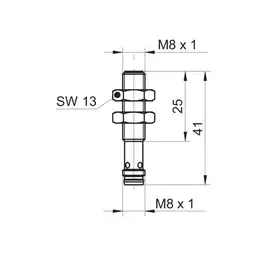 Индуктивный датчик Baumer IFRM 08X9503/S35