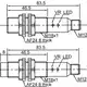 Емкостной датчик LANBAO CR18SCN12DNOY-E2
