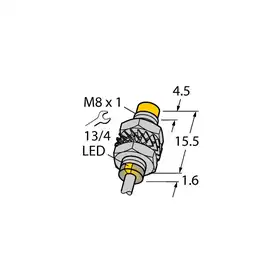 Индуктивный датчик TURCK NI5-M08KK-AN6X