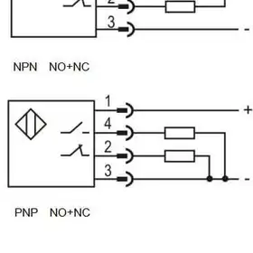 Оптический датчик LANBAO PR18-YC10DNR-E2