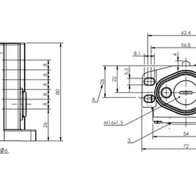 Блочный выключатель Balluff BNS 819-B06-D08-46-11-FC