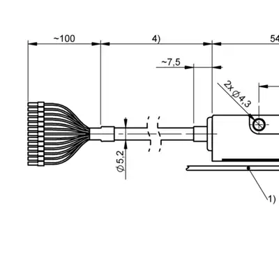 Магнитный энкодер Balluff BML SL1-ALZ1-UEZZ-AU1L-KA05