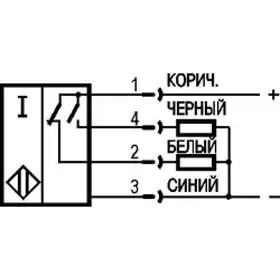 Индуктивный датчик ТЕКО ISN IC12P-43P-20-LZS4