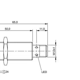 Индуктивный датчик Balluff BES M18EI-NSC80B-S04G