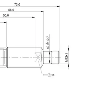 Индуктивный датчик Balluff BES 516-300-S129-S4-D