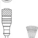 Разъем с кабелем Leuze Electronic KD U-M23-CA-P1-100